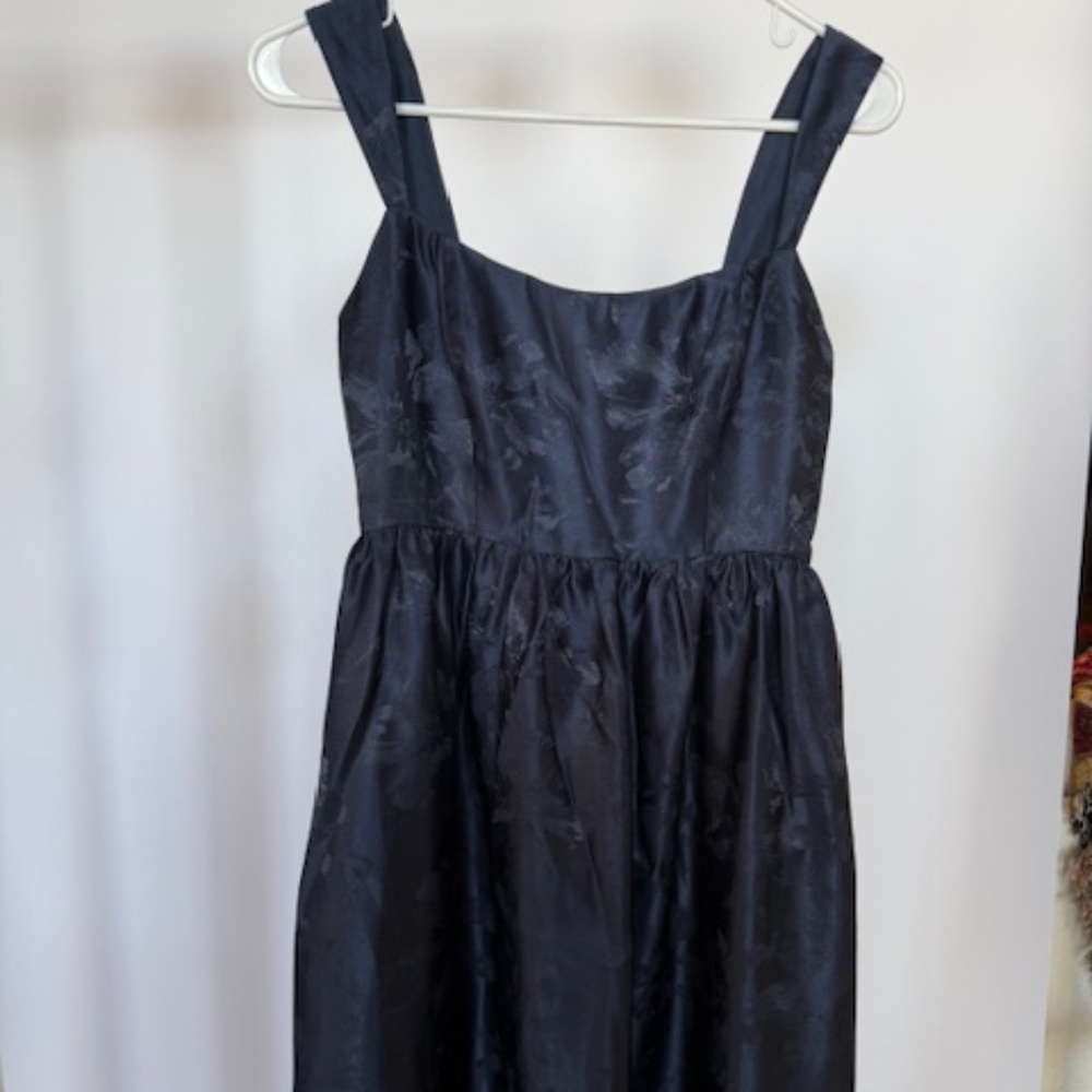 BHLDN Navy Midi Dress - Picture 4 of 9